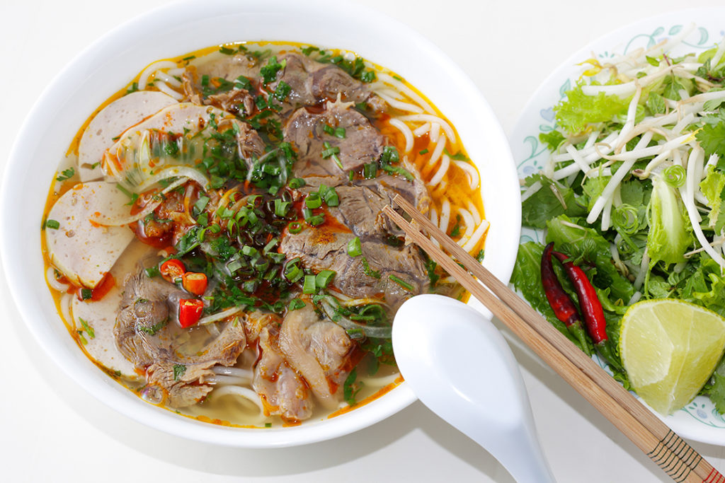 36. Bún Bò Huế / Hue-Style Spicy Beef & Pork with Vietnamese Ham