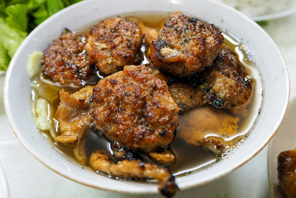 39. Bún Chả Hà Nội / Hanoi-Style Grilled Pork Patties